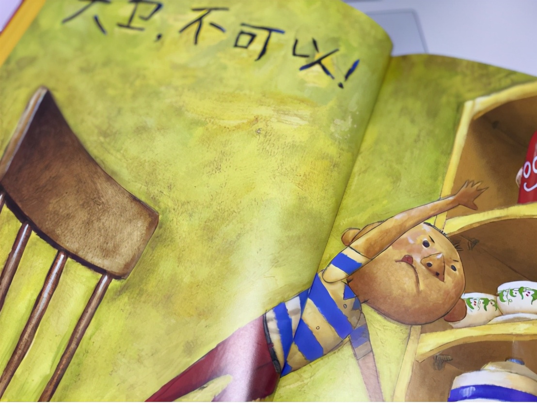 经典绘本大卫系列,绘本大卫不可以讲解