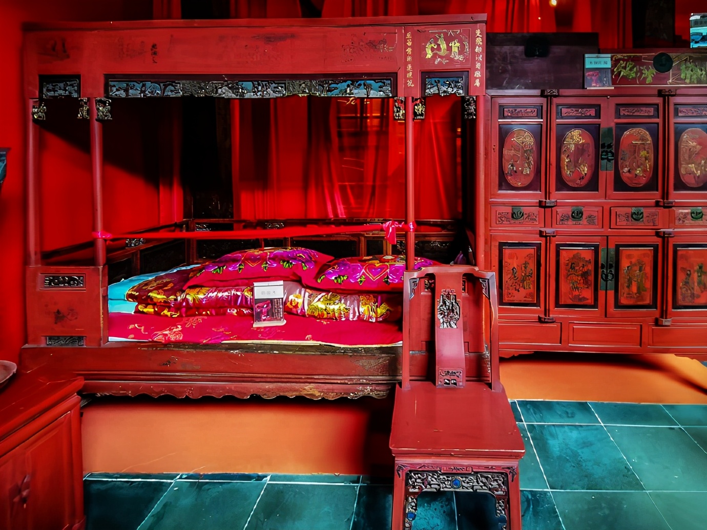 新安江山水画廊景区村落,漳潭古村