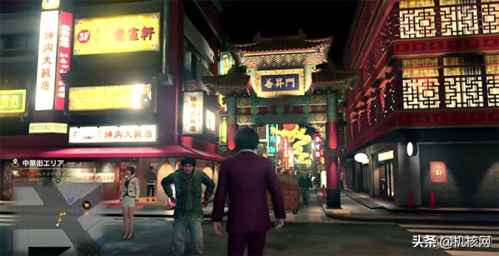 游戏中场景还原,人中之龙7横滨迷宫刷经验