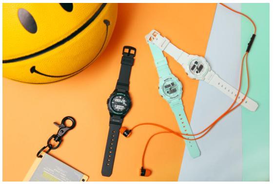 baby g 卡西欧太阳能手表 (卡西欧baby-g透明表肉粉色)