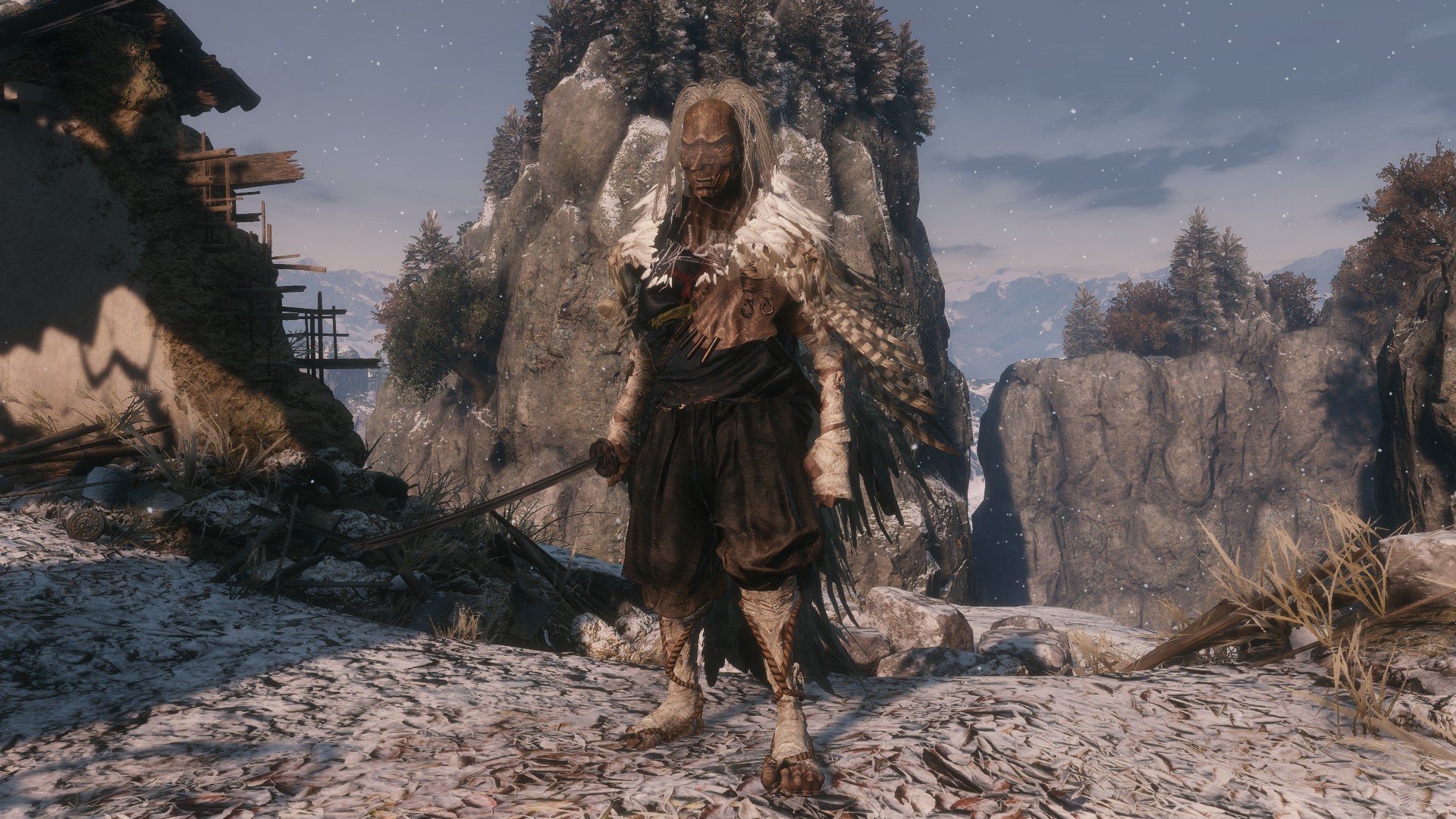 鸡你太美！当你在《只狼》里变成一只鸡画面会有多美？