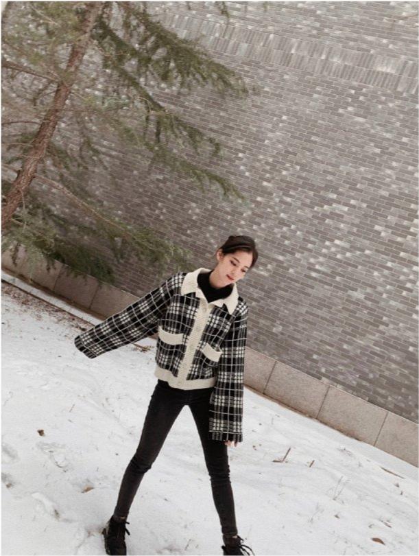 黑白格子怎么搭配潮,拒绝一切花里胡哨的穿搭