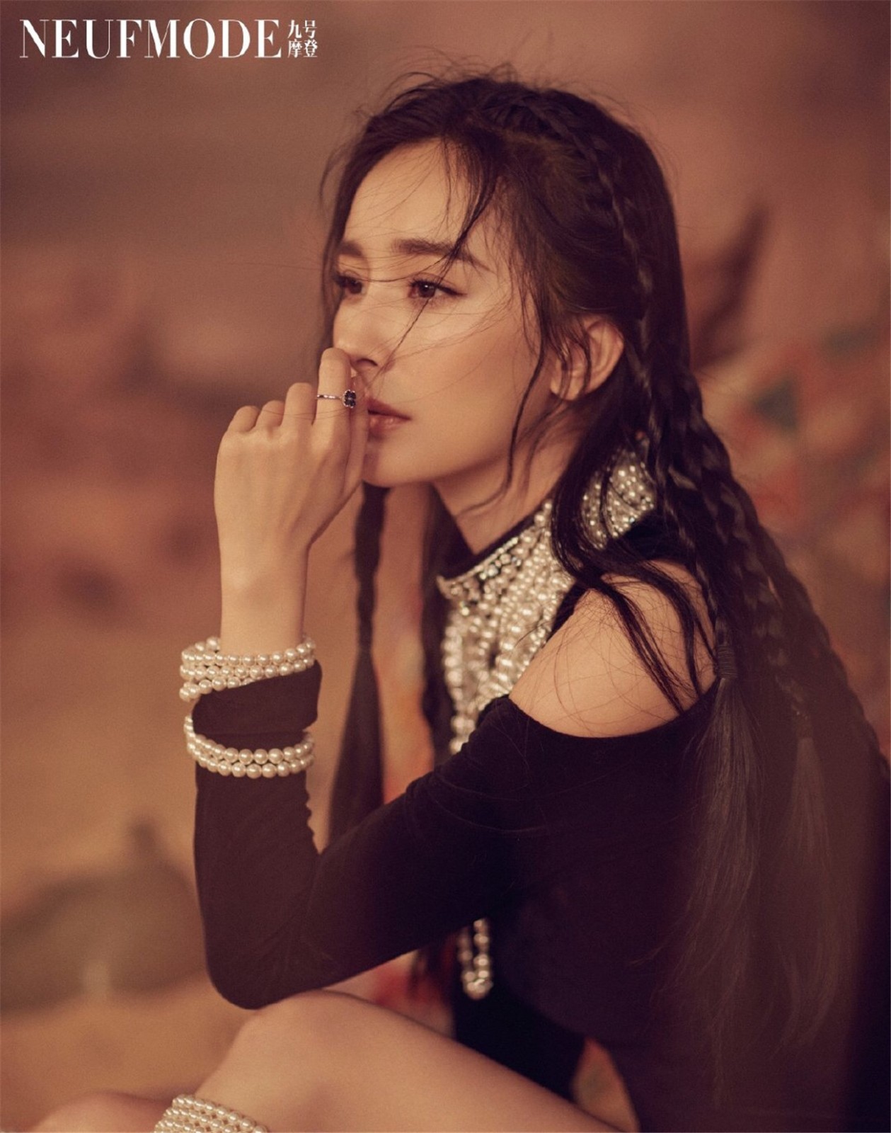 杨幂复古画报风写真大片,楼兰公主杨幂完整视频