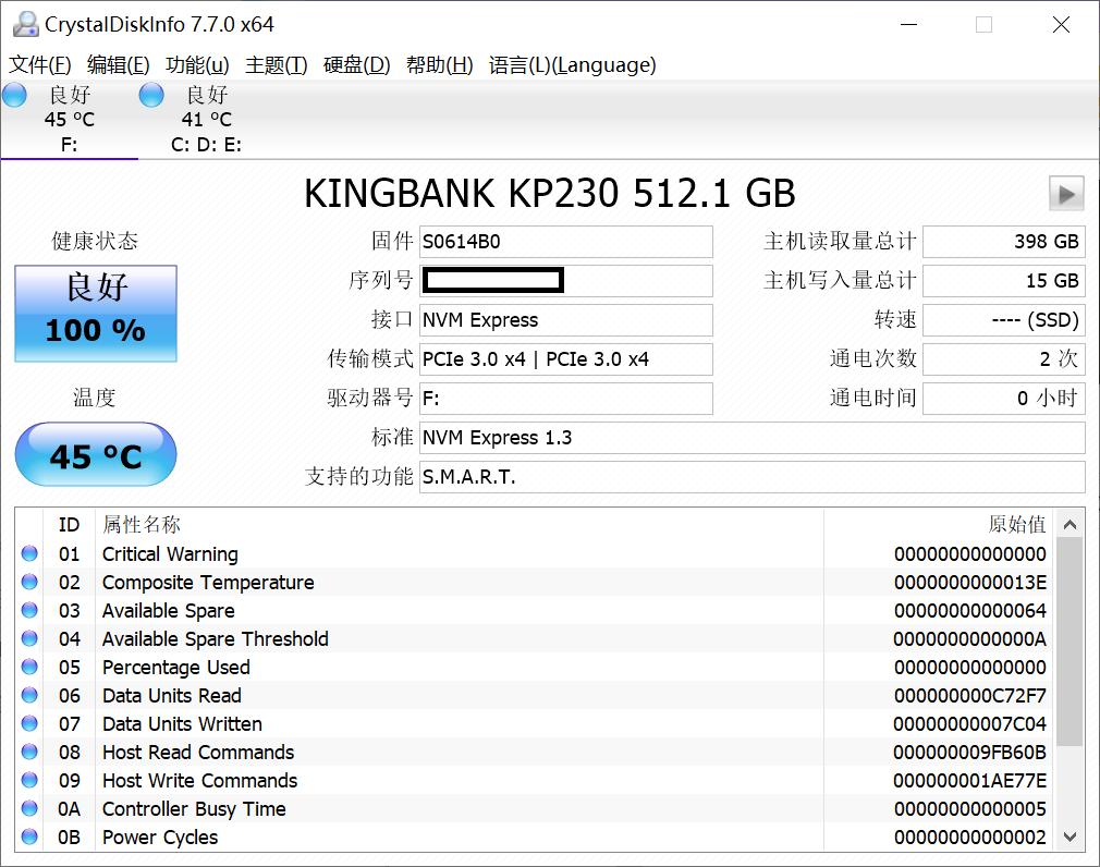 金百达kp230512gm.2固态硬盘,固态硬盘金百达kp200plus