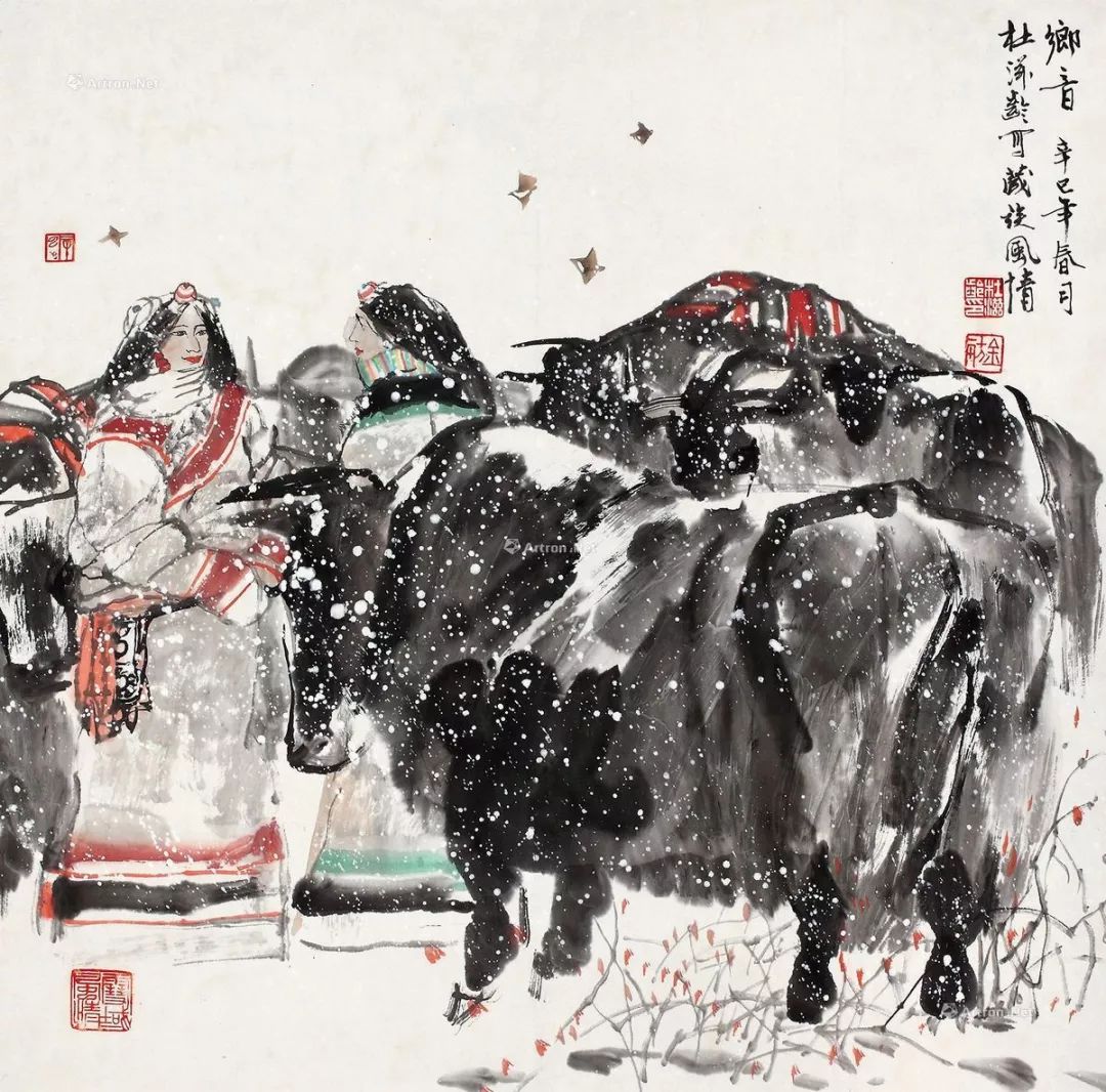 他从一个普通的美术编辑，到成就斐然的专业画家