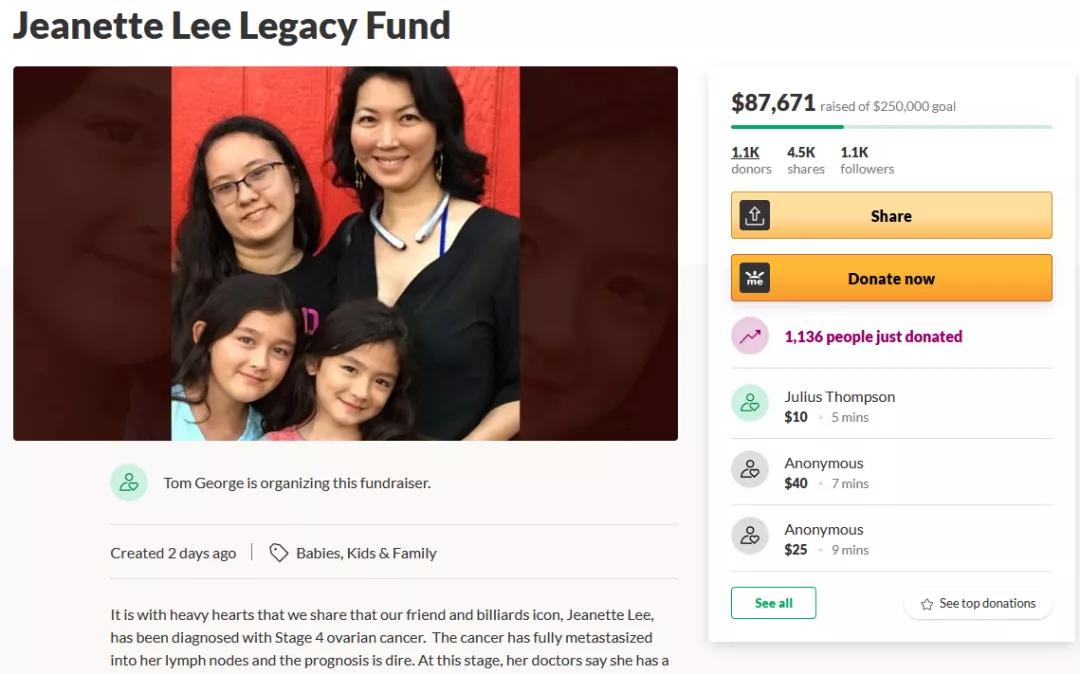 征服美国的“黑寡妇”正在用生命做赌注，同病魔展开新的比赛