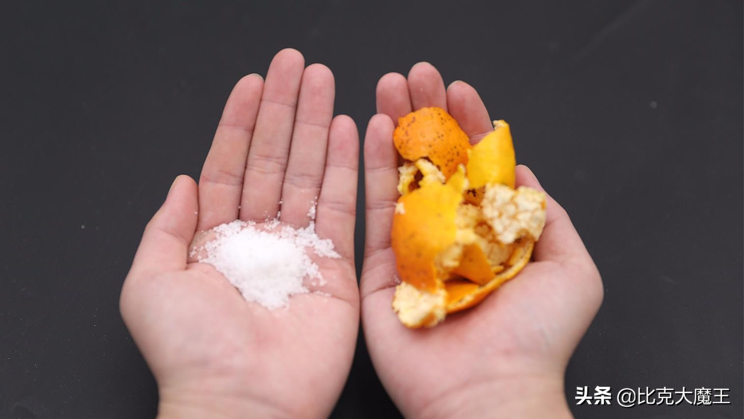 橘子皮加食盐有什么妙用你知道吗,橘子皮加食盐泡水的好处