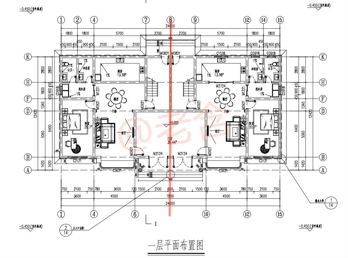 广东兄弟俩在老家合盖双拼别墅，各花15万，父母开心全家齐心