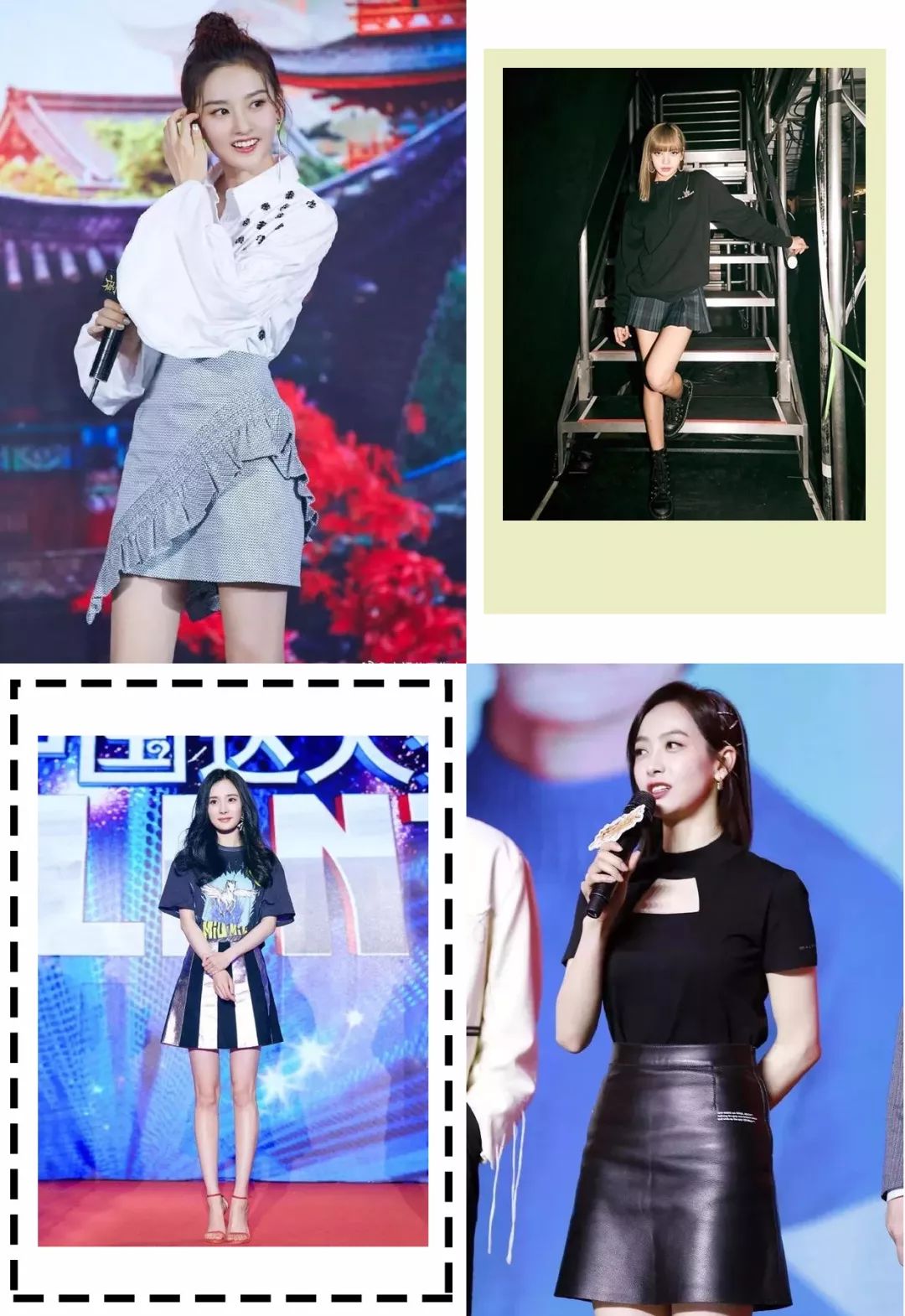 微胖小个子女生显高显瘦技巧,矮个子微胖显瘦显高套装