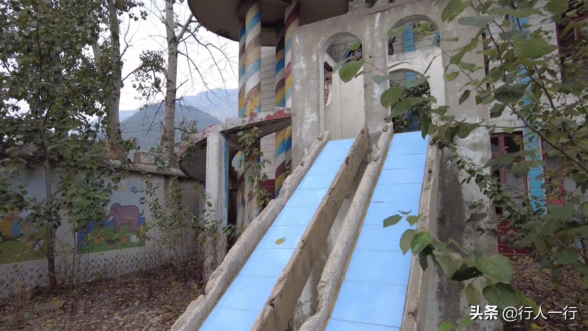 焦作太行深山里废弃的小香港,太行山丹河电厂