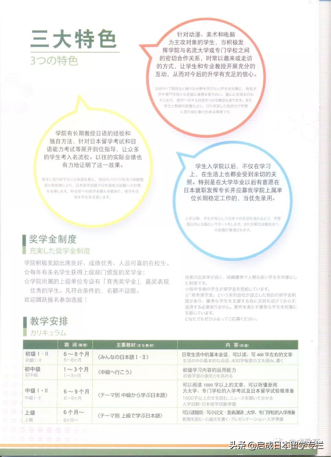 育秀日本语,日本育秀语言学院