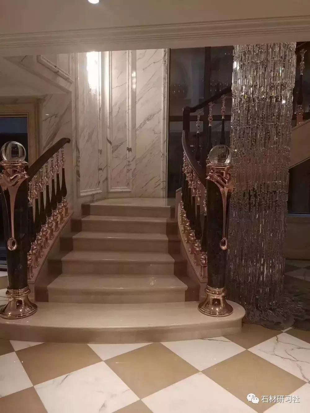 深圳豪宅别墅装修效果图,大理石豪宅整装