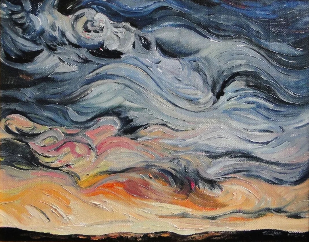 李谦谦|风景作品临摹之色调解析和色调铺设