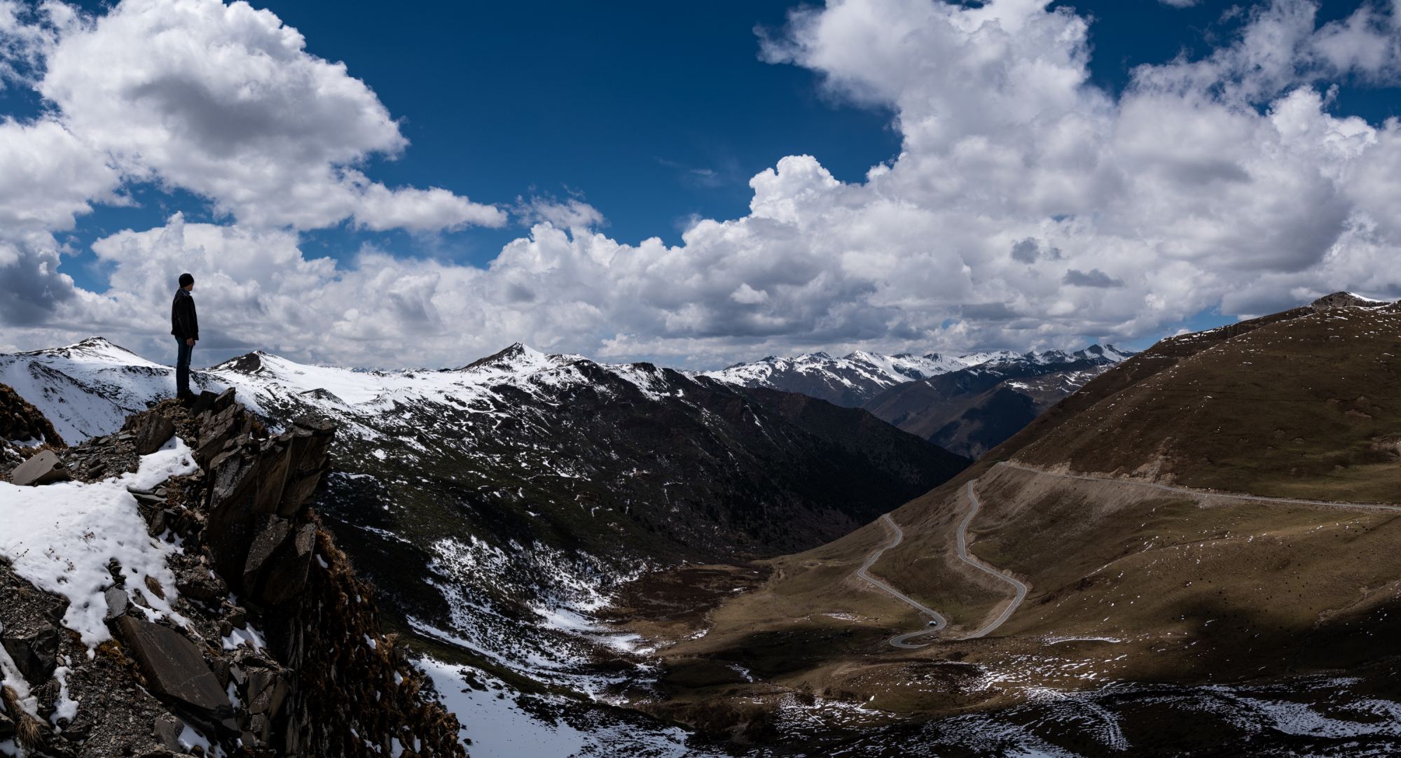 川西最容易看雪山的观景台,川西美景在路上视频