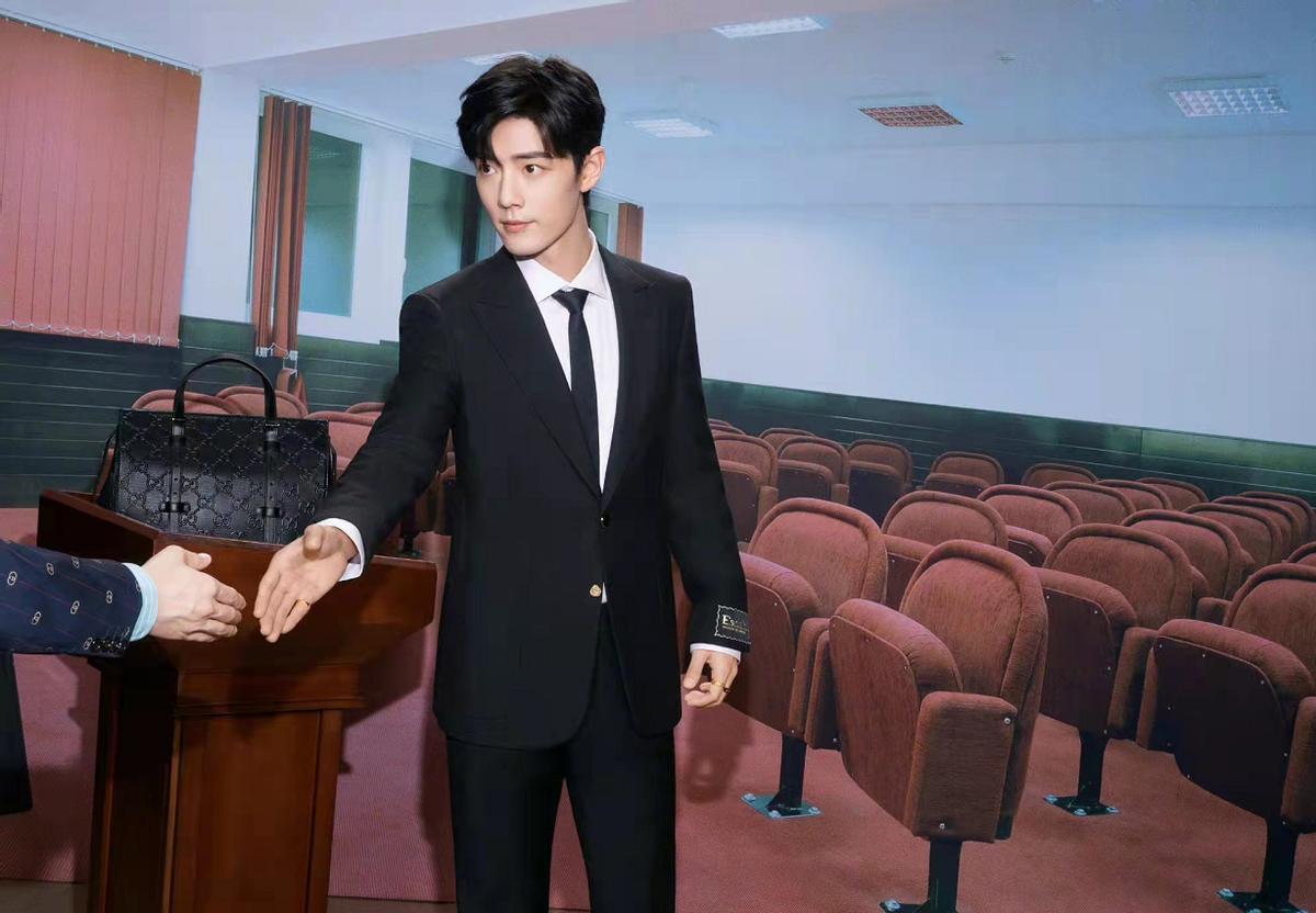 肖战2019gucci米兰时装周照片,肖战gucci代言帅且成功