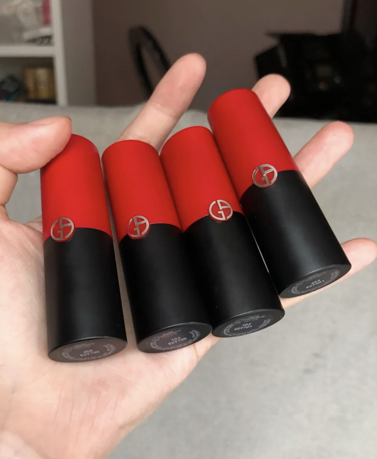 阿玛尼新款权力唇膏504,阿玛尼全新长管持久唇膏202