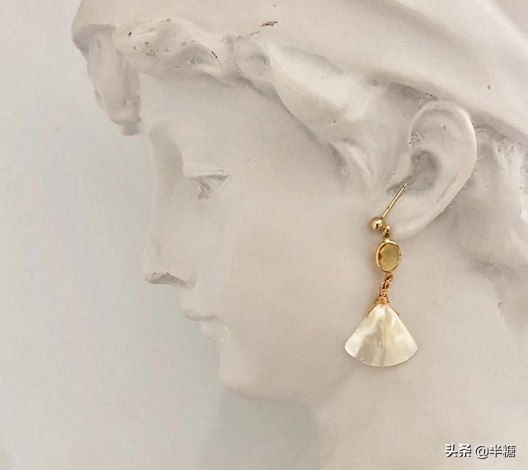 项链耳环戒指轻奢小众高级感正品,首饰小众项链耳环戒指