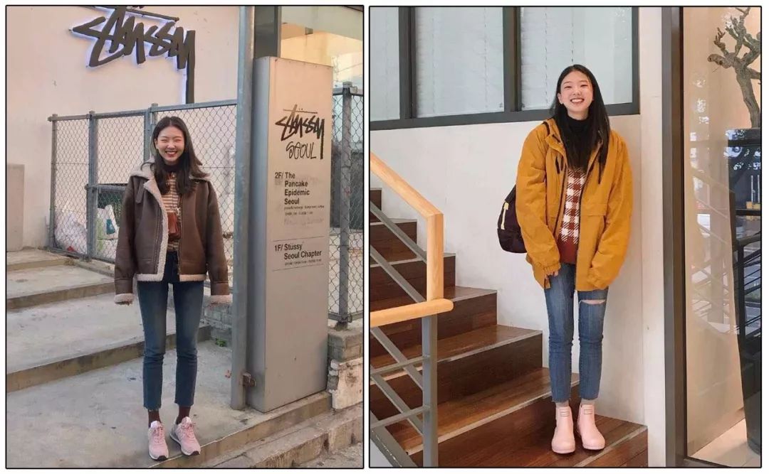 冬天棉服怎么搭配直筒裤,棉服搭配阔腿裤搭配什么鞋子好看