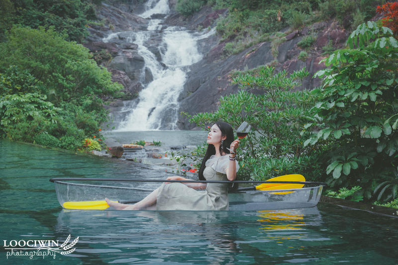 广东惠州有三刷都不腻的小众地！叹无边泳池，玻璃船私享天然瀑布