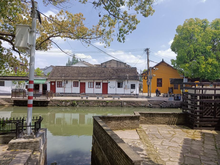 金泽古镇成善坊,上海古镇金泽桥