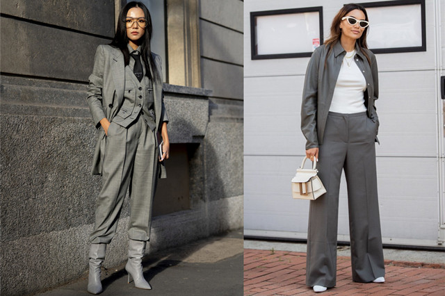 穿黑色的紧身裤大气又时尚,不要老穿紧身裤