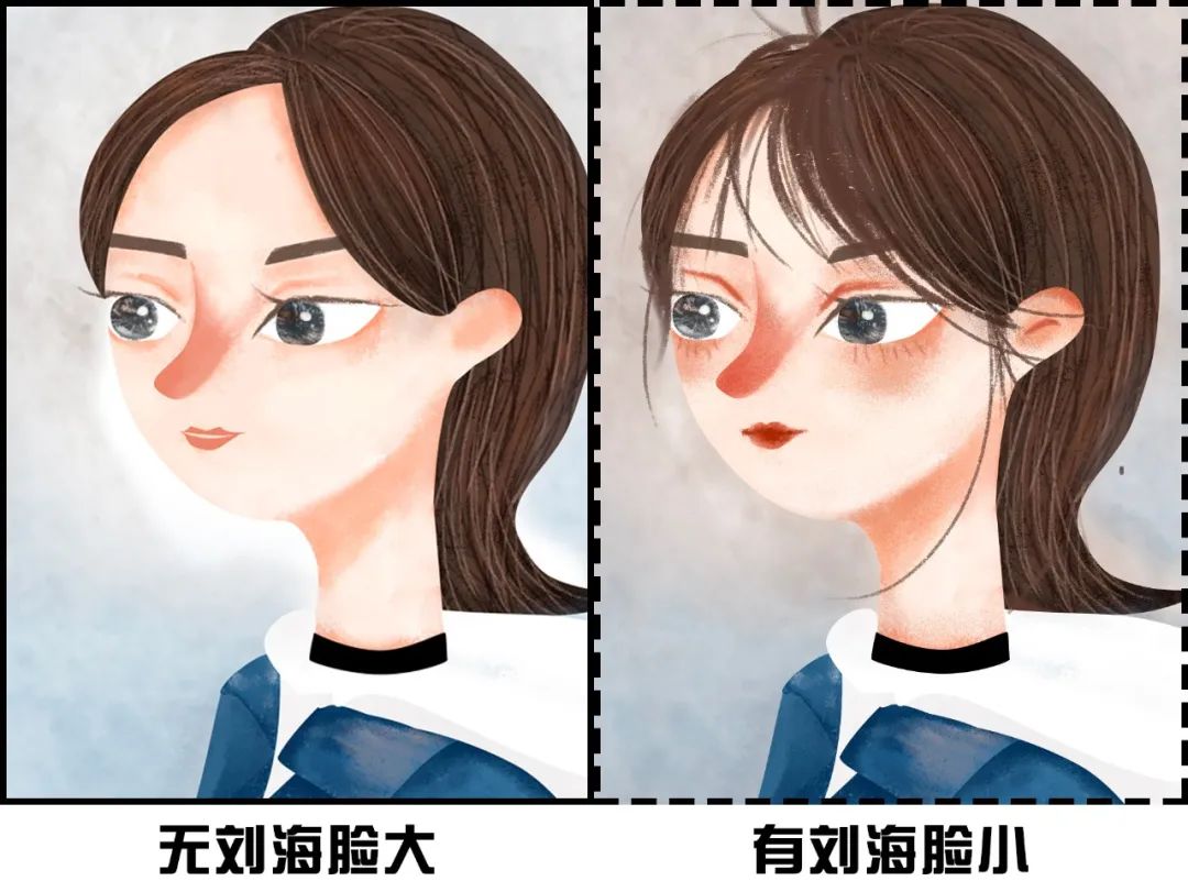 剪刘海剪得像西瓜头一样怎么办,剪刘海像没有剪一样