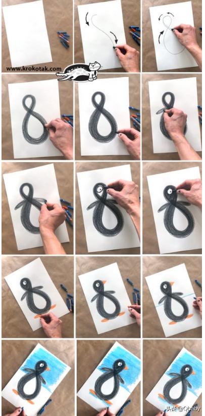 在家也能上美术课,美术课手工