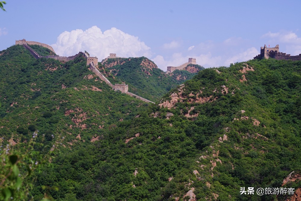 金山岭长城尽头,燕山金山岭长城