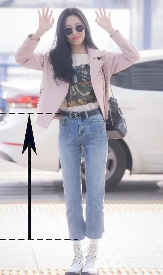 宣美拉长腿,宣美的腿真的那么长么