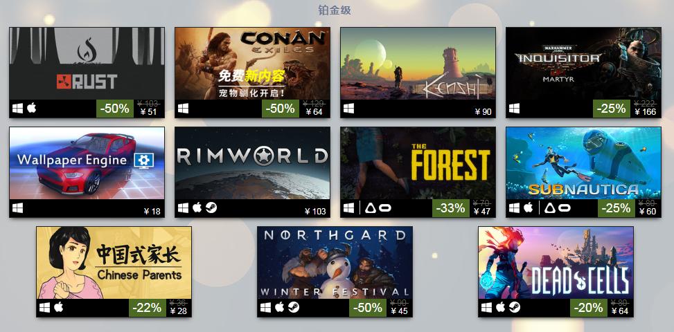 2018Steam年度最佳出炉《怪物猎人世界》大放异彩