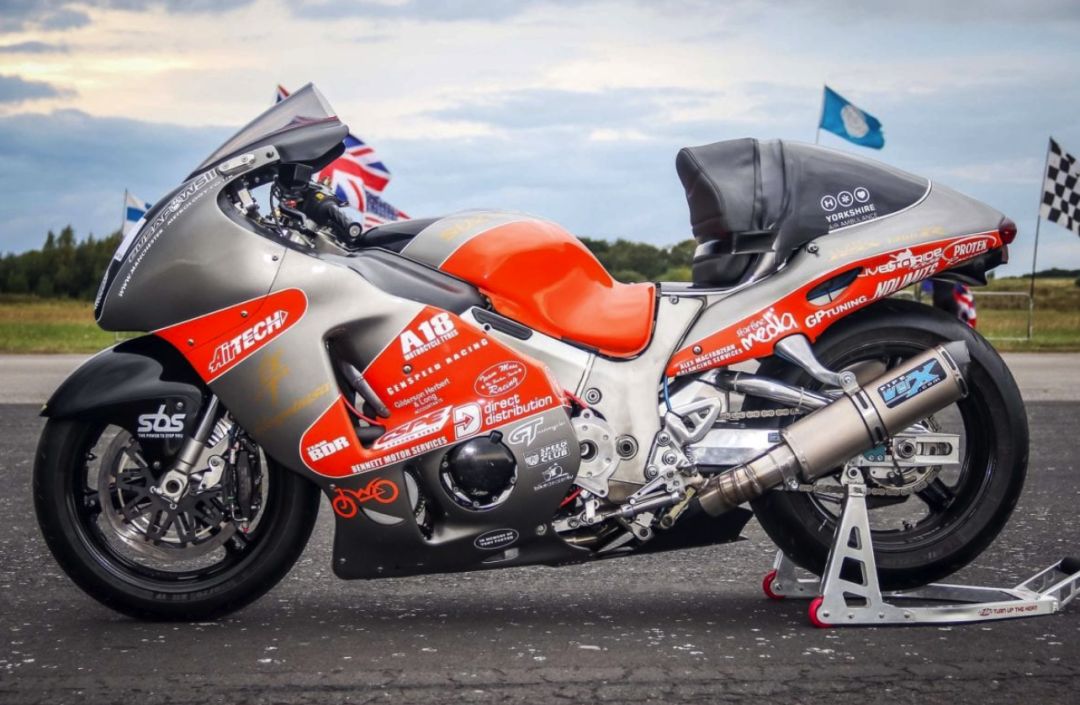 650匹铃木涡轮增压隼再创纪录,铃木隼极速600码