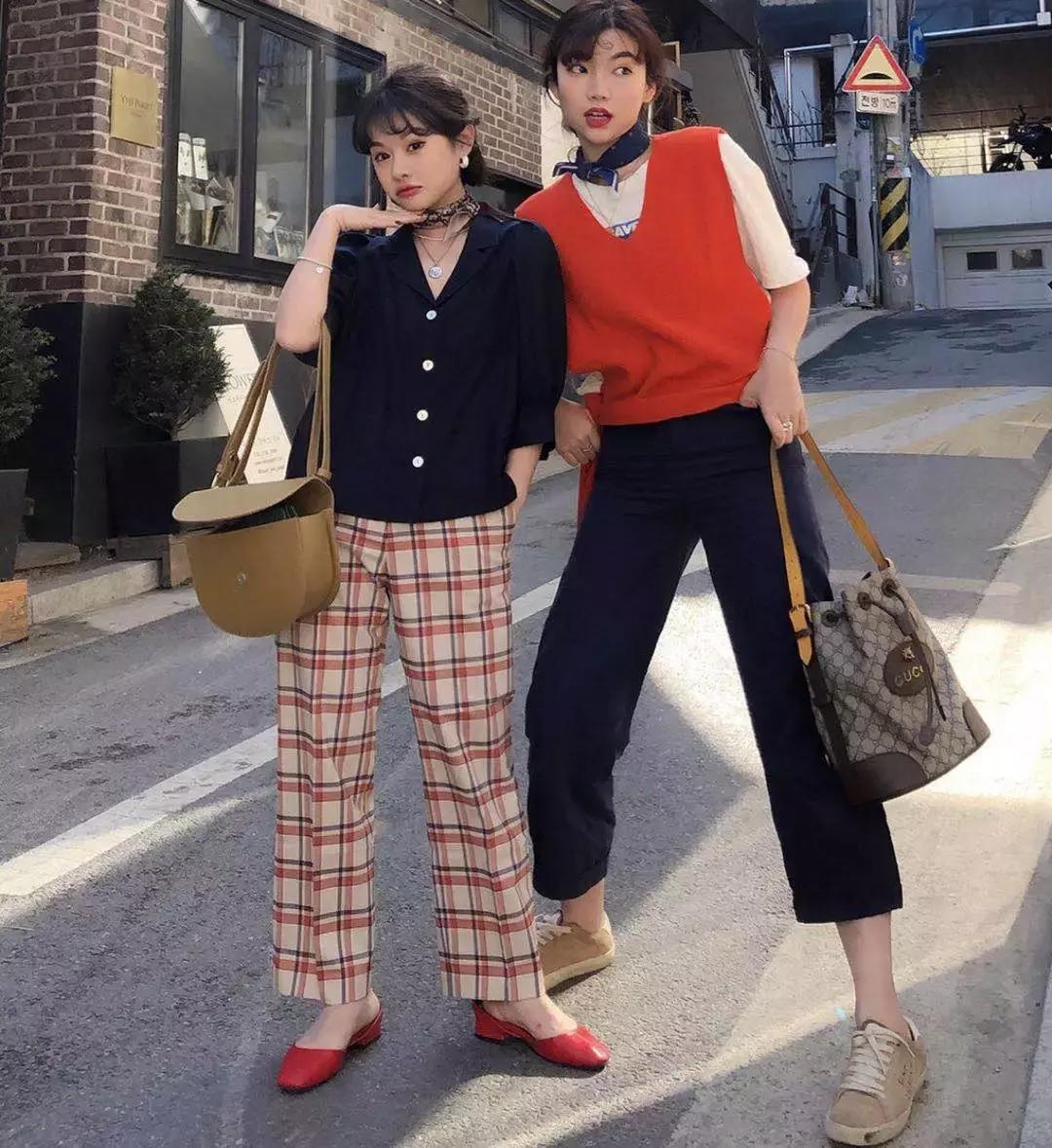 小个子穿搭150显高显瘦春秋装,150小个子时尚穿搭显气质两件套