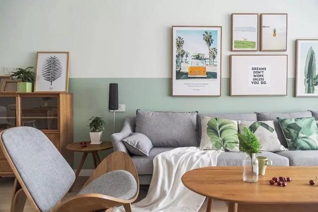 北欧风格沙发背景墙图案,100款北欧风格背景墙