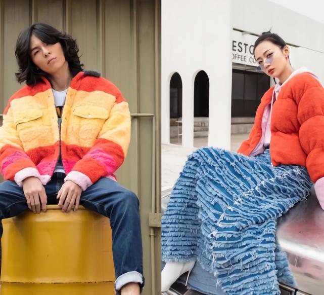 气质女神范轻熟风炸街牛仔外套,女神们牛仔外套这样穿