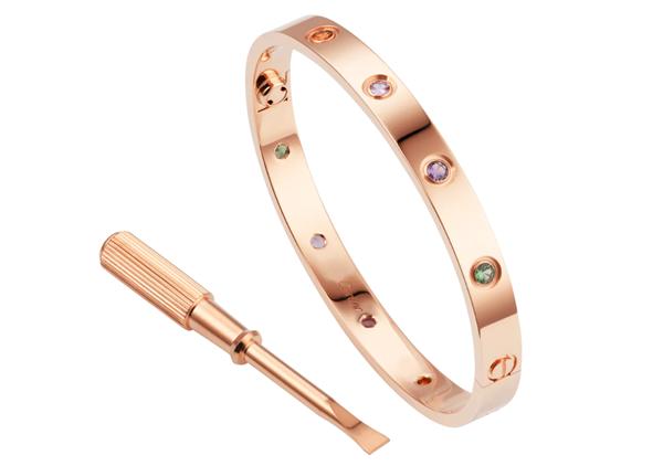 三亚免税店卡地亚love手镯价格,卡地亚love手镯什么颜色好看