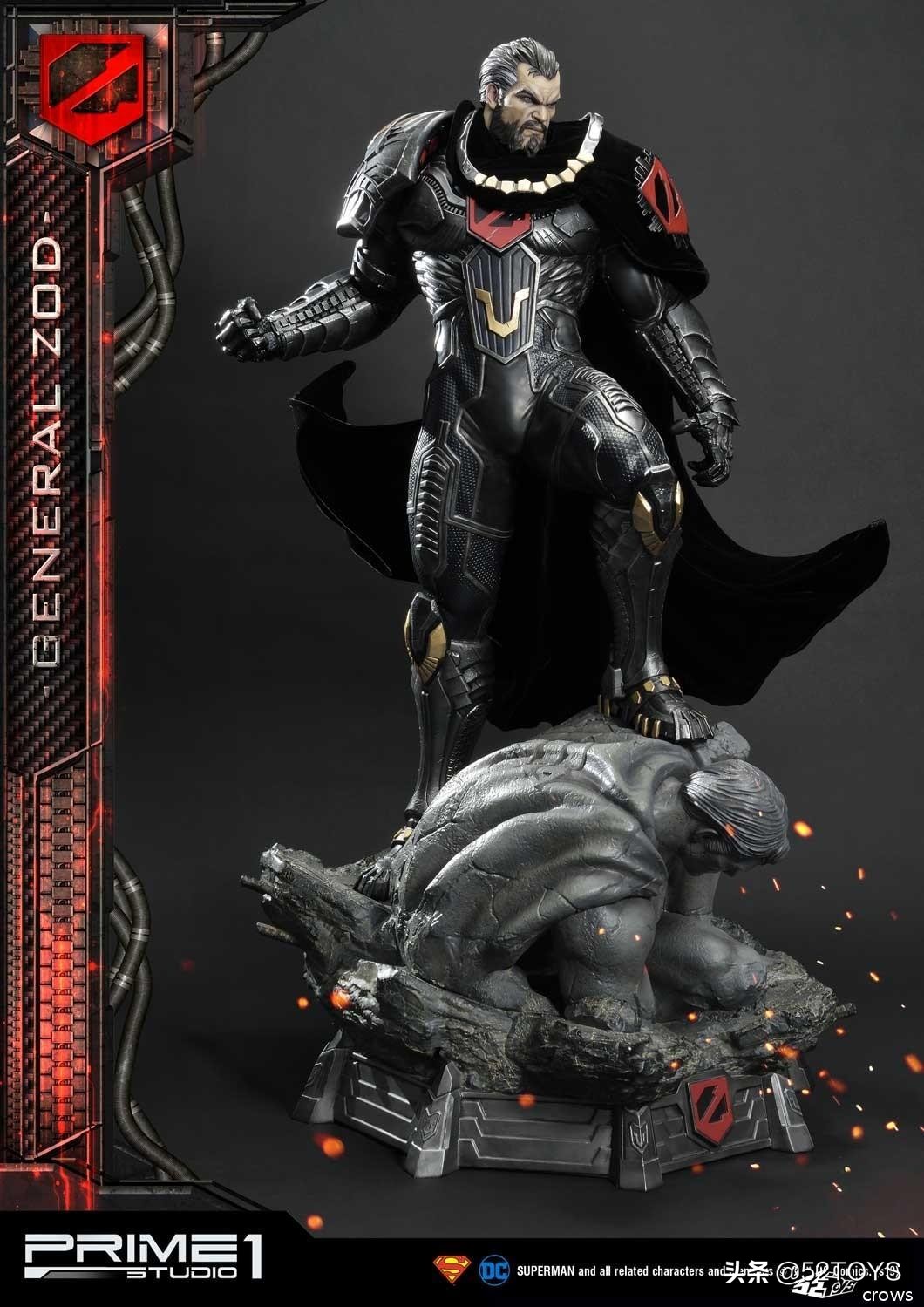 英雄还是暴君Prime1StudioDC佐德将军漫画版1/3雕像前瞻