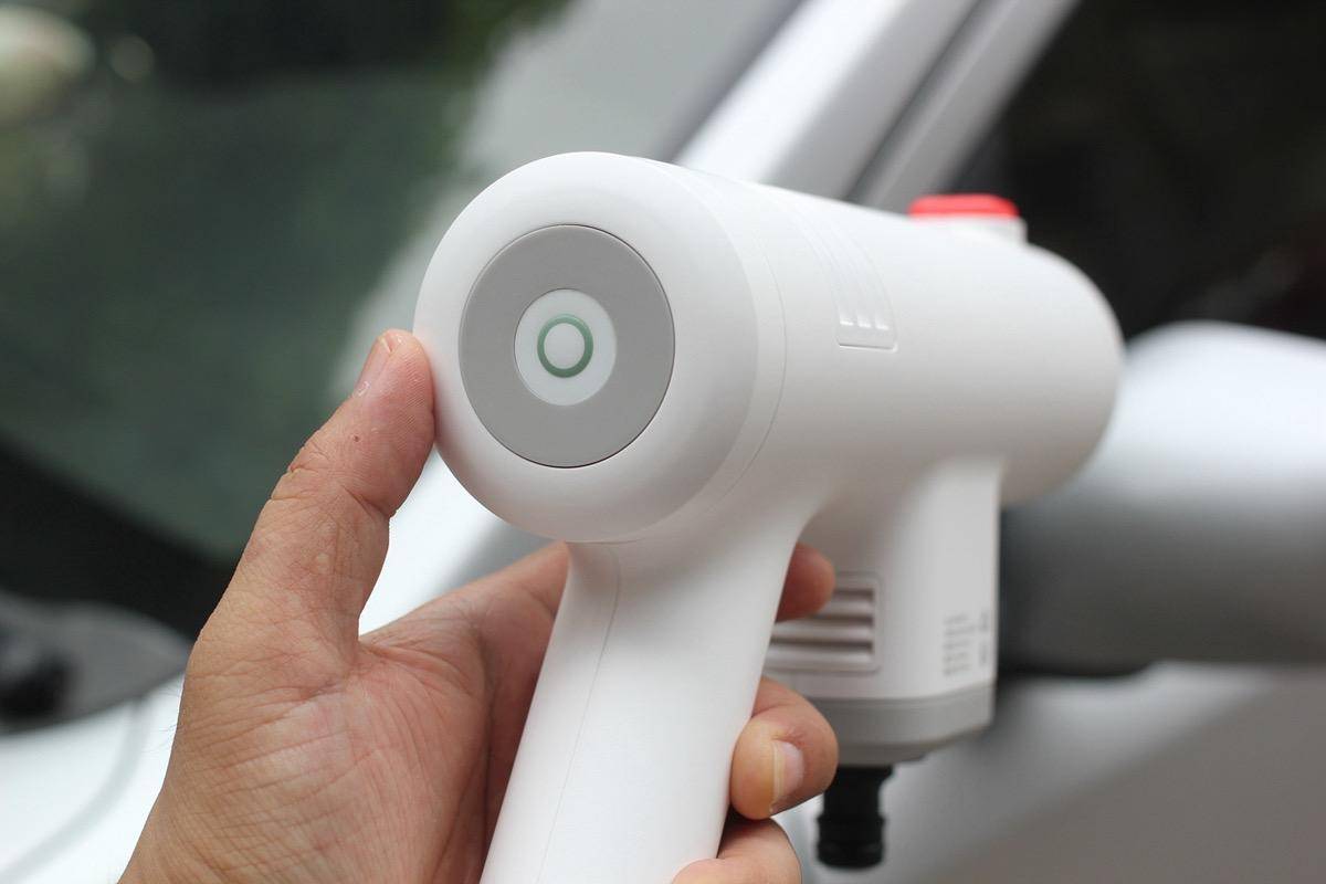 乐空手持锂电高压清洗机,小米有品清洁器