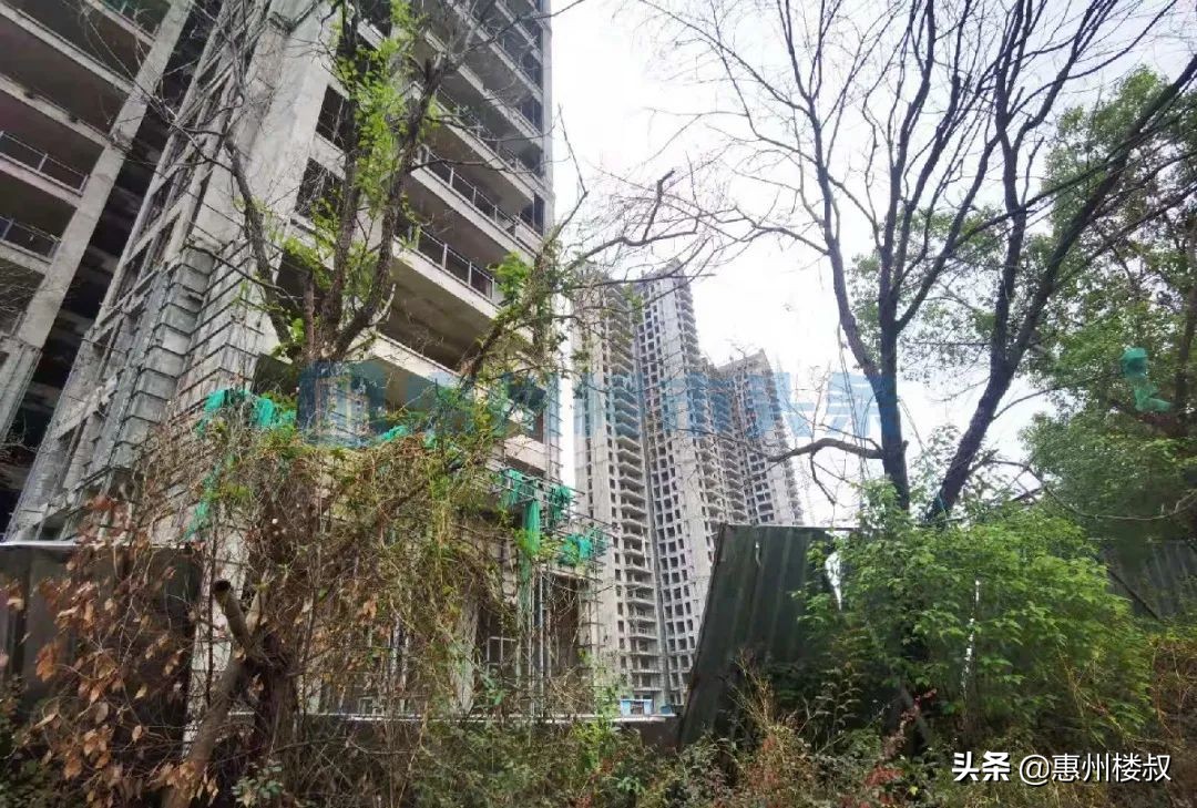 盘点惠州烂尾楼,惠州一栋看似废弃的烂尾楼