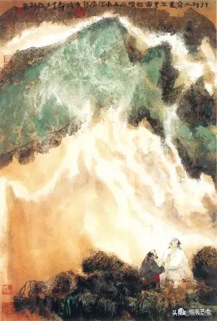 经典古诗词国画好看,当唐诗遇上国画