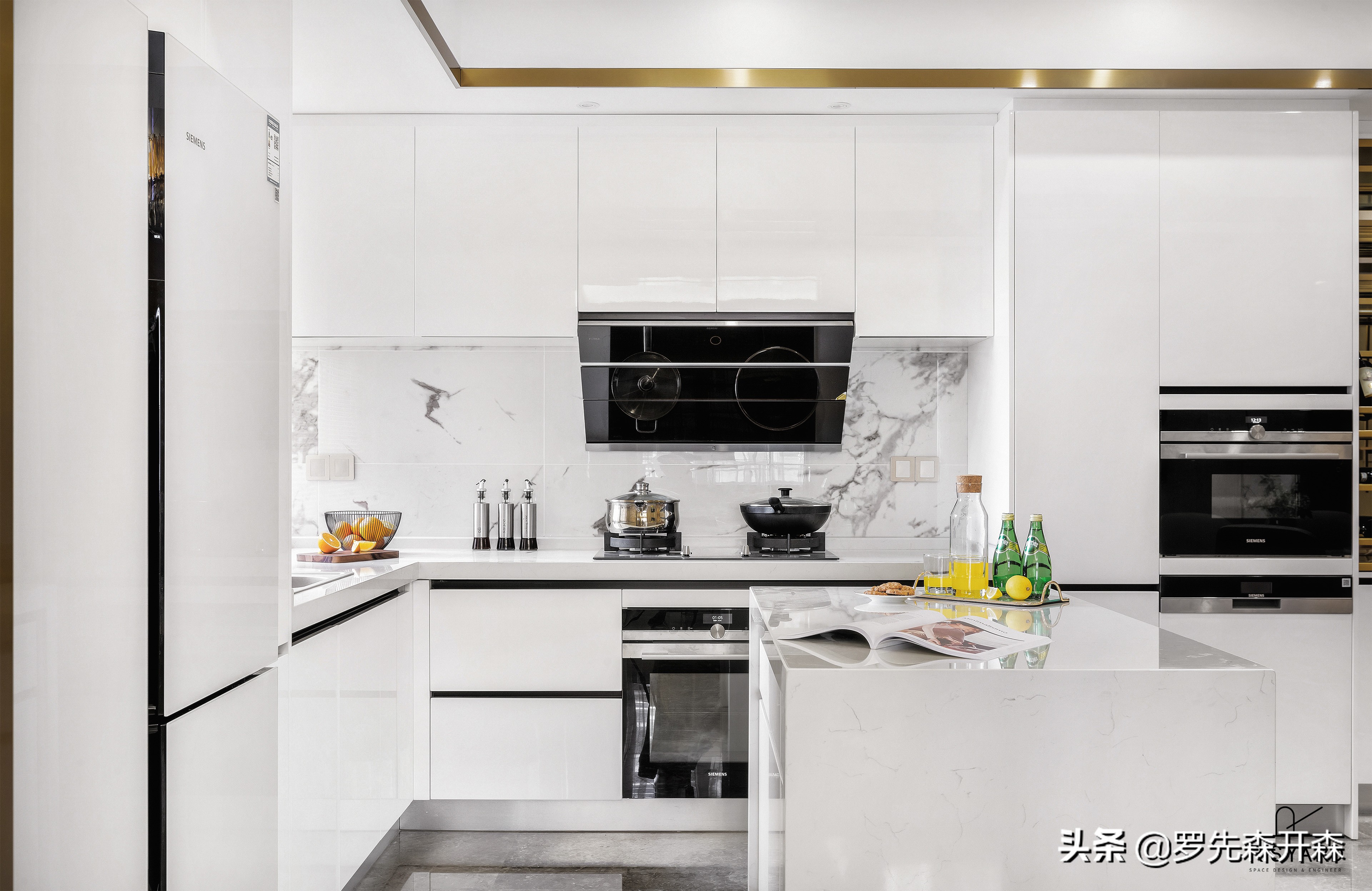 温州·158㎡现代轻奢家居装修设计实景；优雅温暖