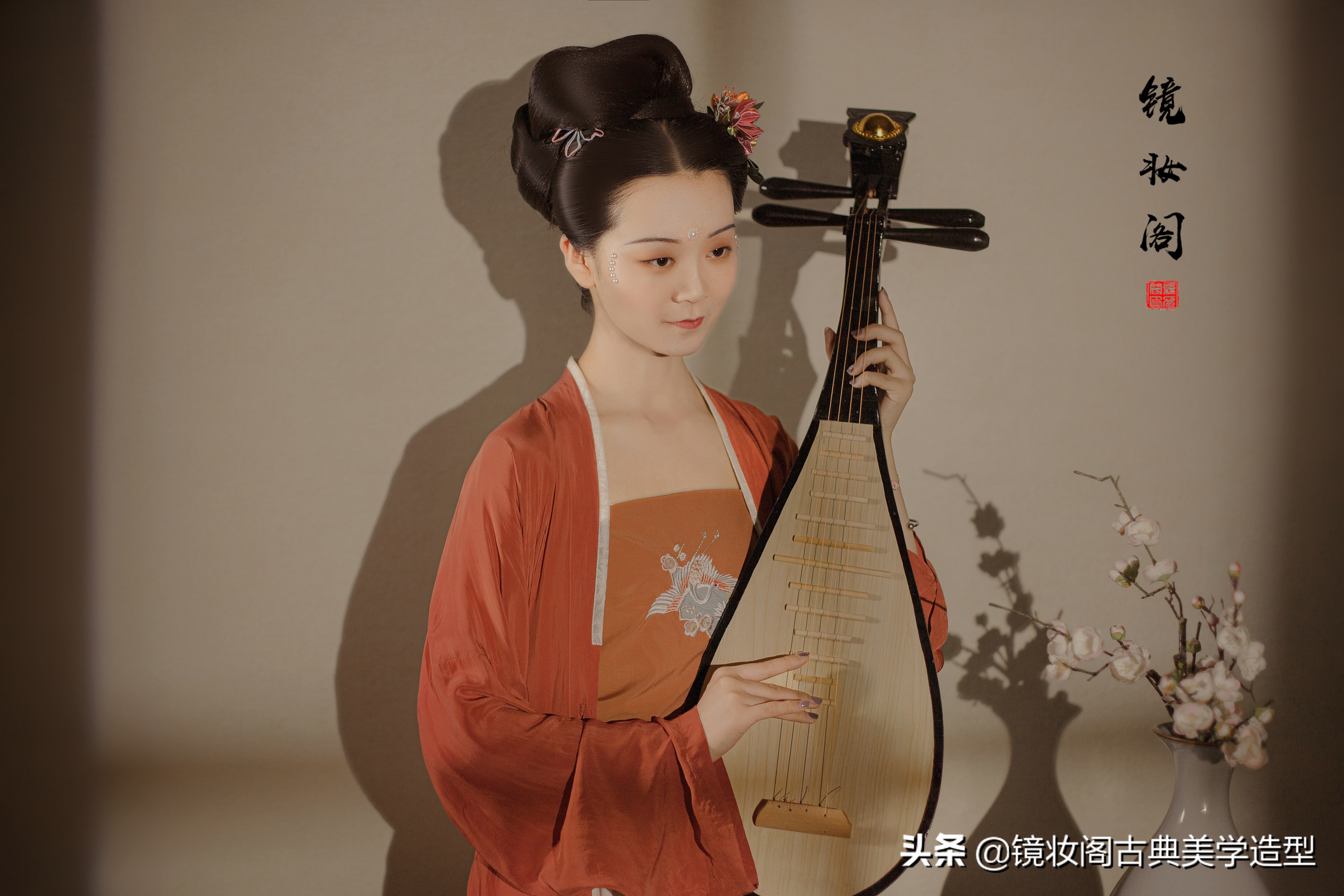 宋代妆容及造型简单,宋代小家碧玉妆容