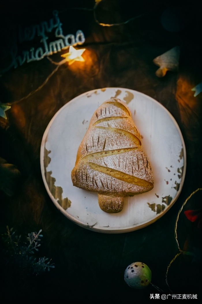圣诞树面包波兰种,光波炉烤全麦面包多长时间