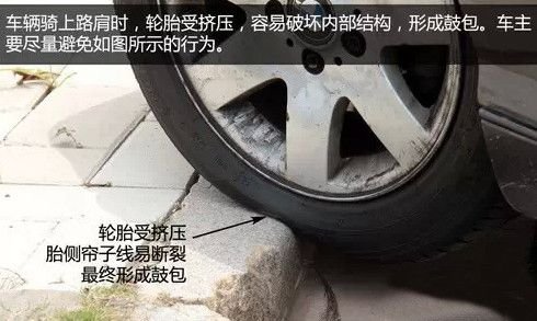 怕轮胎鼓包,不安全?学会这个就不怕