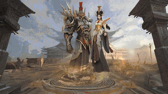 王者荣耀干将莫邪新皮肤海报优化,王者荣耀干将莫邪新皮肤前建模