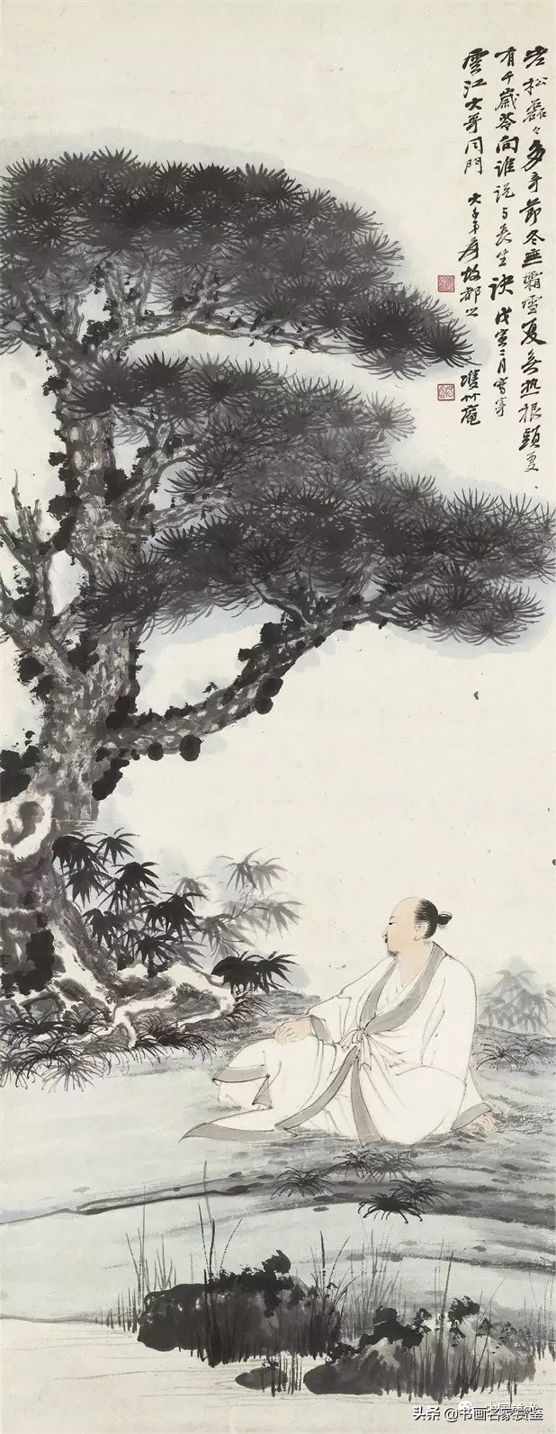 张大千最著名的画人物,上世纪画坛大师