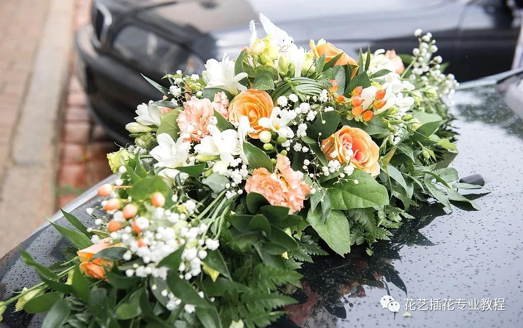 婚车花艺用花理论教程,简单婚车花艺教程