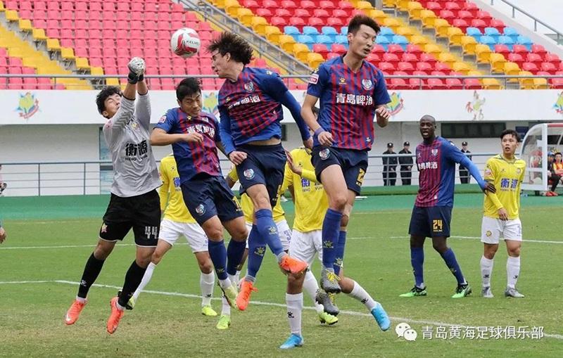 青岛黄海青港冲超庆典,青岛黄海青港中超高光时刻