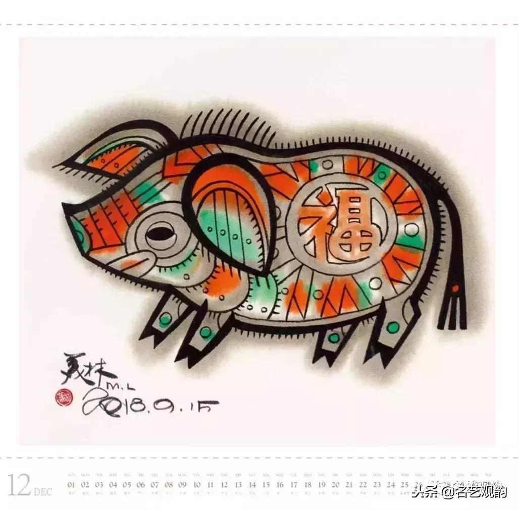 赏十大名家画笔下的猪,”猪“福填满2019!