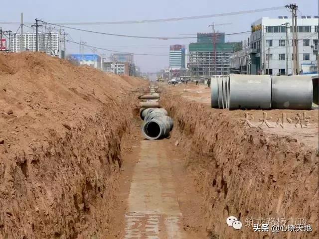 沟槽横列板支护施工流程,市政管道沟槽6大施工流程