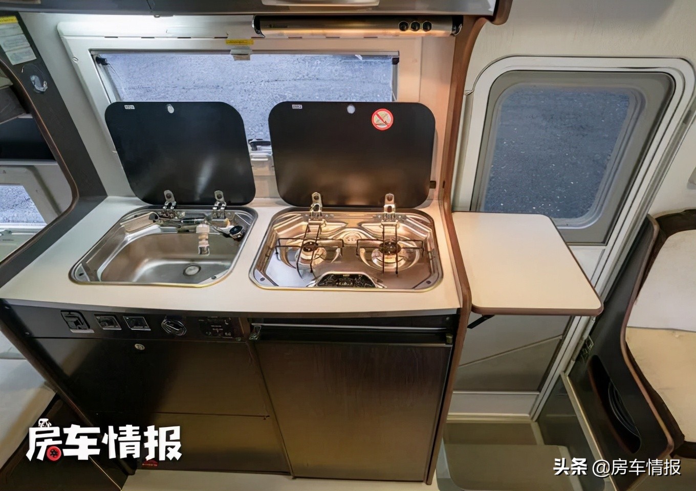 五十铃平头顶房车,六卧五十铃平头升顶房车